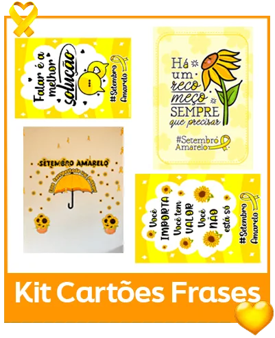 Bônus 03 — Kit Cartões Frase Setembro Amarelo