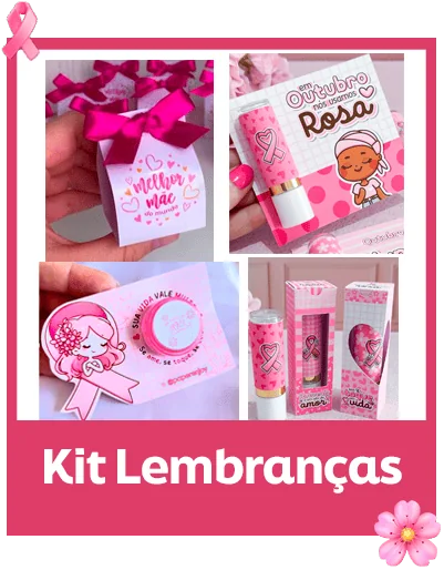 Lembrancinhas para Outubro Rosa